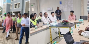 Odisha H&UD Minister Visits CIDCO Housing Projects in Navi Mumbai