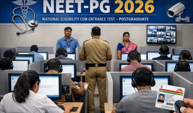 NEET‑PG 2026 Jaipur re‑test