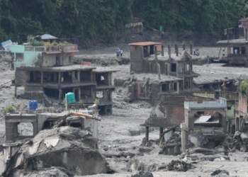 Nepal flood toll Bhotekoshi