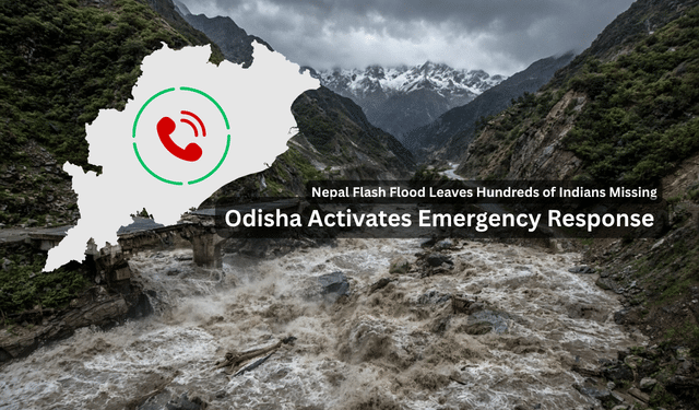 Nepal flash flood Indians missing