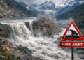 Nepal barrier lake flood alert