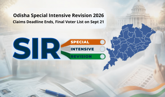 Odisha voter list SIR 2026