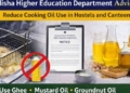 Odisha college oil use advisory