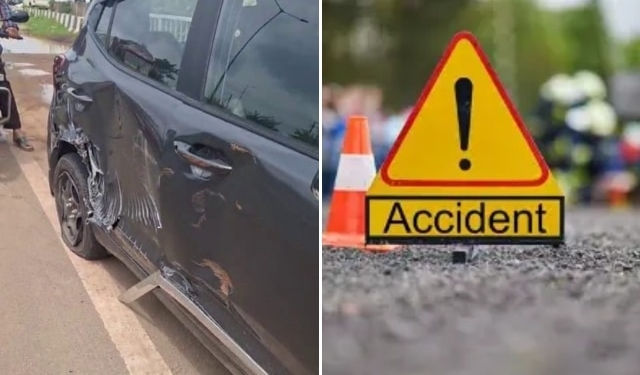 Truck Drags Car 100 Metres