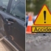 Truck Drags Car 100 Metres