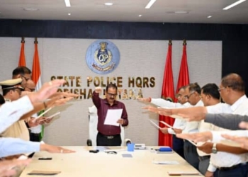 Odisha Police anti‑addiction oath
