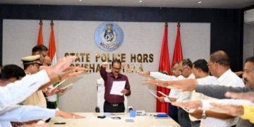 Odisha Police anti‑addiction oath