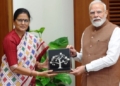 Pravati Parida PM Modi meeting