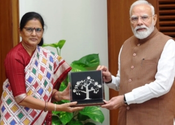 Pravati Parida PM Modi meeting