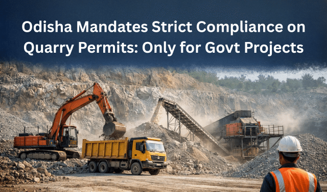 Odisha quarry permits minor minerals