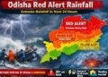 Odisha Red Alert Rainfall