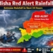 Odisha Red Alert Rainfall