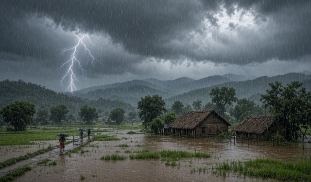 Odisha monsoon rainfall forecast