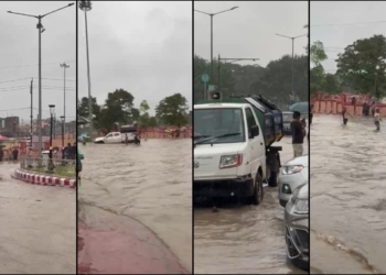 Raurkela rain flood