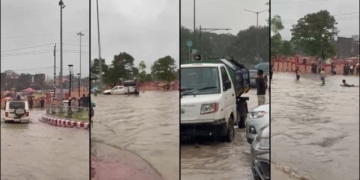 Raurkela rain flood