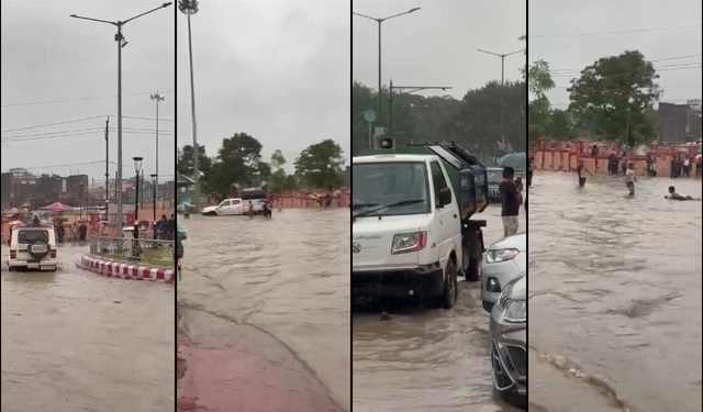 Raurkela rain flood