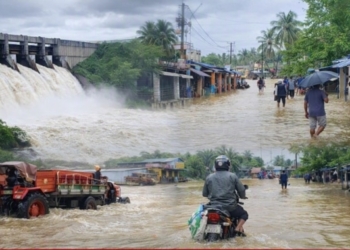 Brahmani River flood Kendrapada