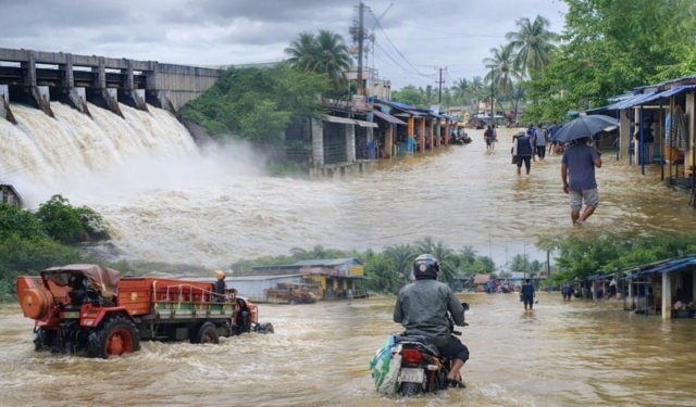 Brahmani River flood Kendrapada
