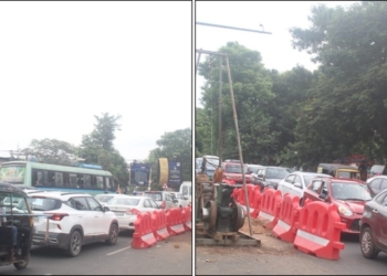 Jayadev Vihar Nandankanan traffic crisis