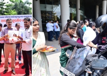 Odisha Raksha Purnima road safety campaign
