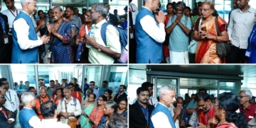 21 Rescued Tamil Nadu Pilgrims Return
