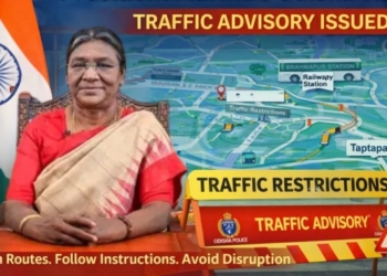President Murmu Brahmapur traffic advisory