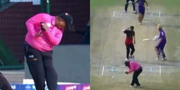 DPL umpire injury