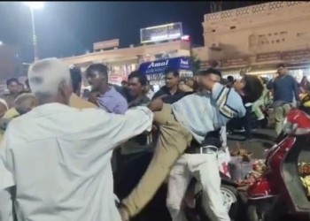 Puri Badadanda shopkeeper fight viral video
