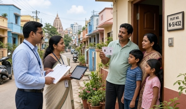 Odisha voter‑list verification pilot