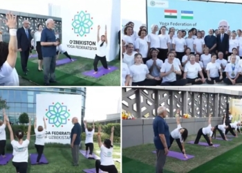 PM Modi Yoga Programme Tashkent