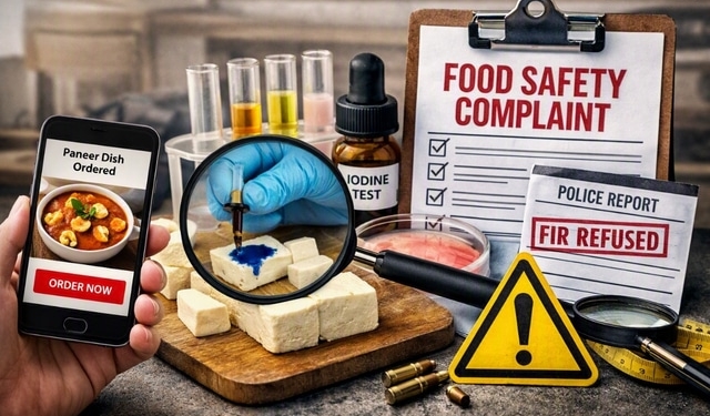 Zomato paneer adulteration Bhubaneswar