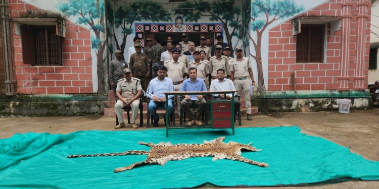 Leopard skin seizure Koraput