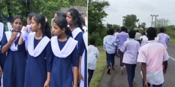 Mayurbhanj Ashram School protest