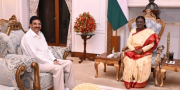 Odisha Governor meets President Droupadi Murmu in New Delhi