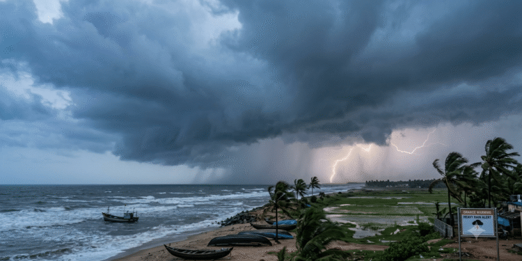 Odisha Heavy Rain Alert