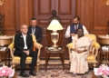 Iranian President meets Indian President