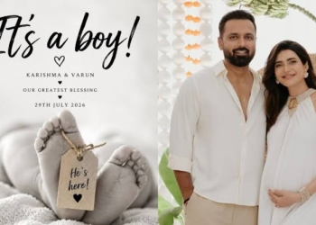 Karishma Tanna and Varun Bangera name baby boy Ved; born on Guru Purnima