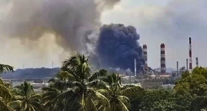 MRPL Mangaluru refinery blast