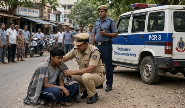 Bhubaneswar police CPR saves teen