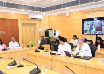 Odisha Chief Secretary Collectors review meeting
