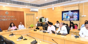 Odisha Chief Secretary Collectors review meeting