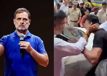 ​'Arrogance Born of Vote Theft': Rahul Gandhi Targets BJP After Delhi Minister Parvesh Verma Slaps Youth During Road Inspection