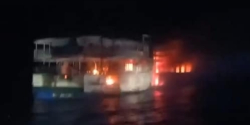 Philippines ferry fire Palawan
