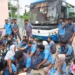 Ama Bus Protest Bhubaneswar