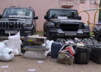 Bhubaneswar liquor smuggling raid
