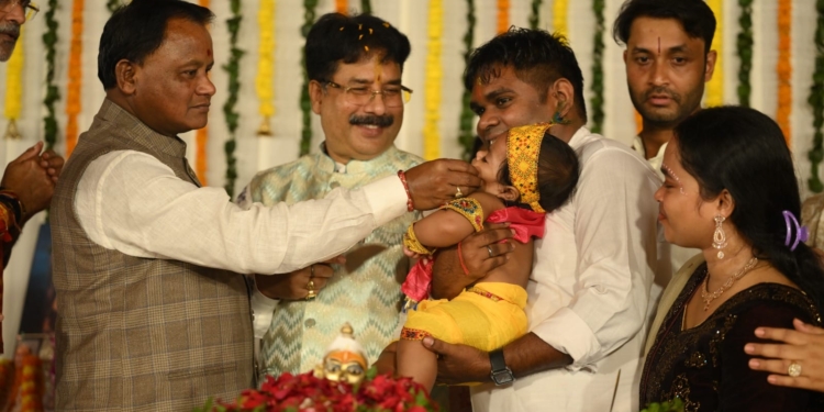 Odisha CM Janmashtami celebration