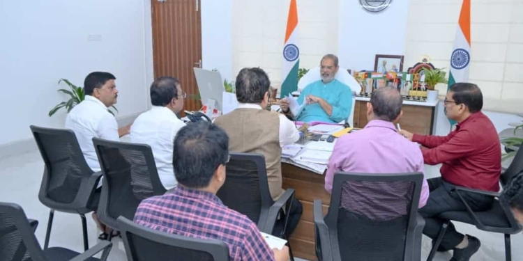Tata Power Niali review meeting