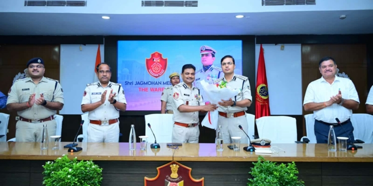Jagmohan Meena farewell Bhubaneswar DCP