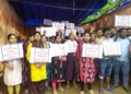 Swasthya Mitra protest Bhubaneswar