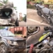 Luxury car series accident